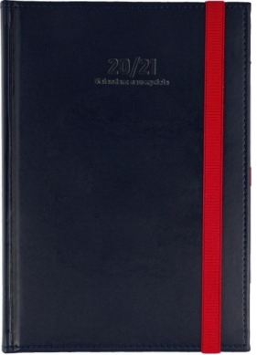 Kalendarz Nauczyciela A5 2020/2021 Nebraska granat
