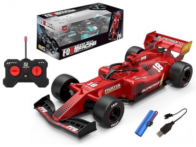 Wyścigówka R/C z funkcją pary światło 1:18