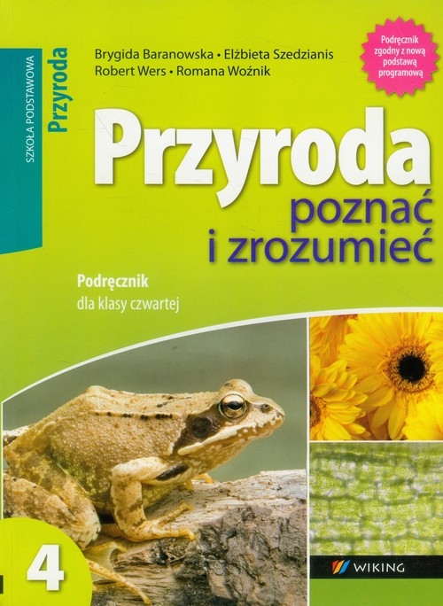 Przyroda poznać i zrozumieć 4 Podręcznik