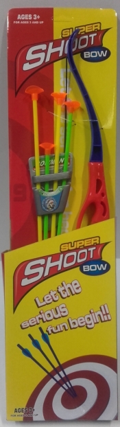 Łuk ze strzałami 4 szt. Shoot blister 16,5x58x61