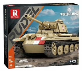 Reobrix, Klocki Czołg Panther „Pudel” World of Tanks, 969 el.