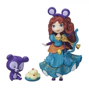 Disney Princess Mini Laleczka z przyjacielem Merida