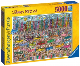 Ravensburger, Puzzle 5000: Zatłoczone Miasto (174270)