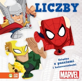 Avengers z puzzlami. Liczby - Opracowanie zbiorowe