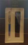 Zestaw upominkowy Parker: Długopis Parker Jotter niebieski + Etui Pagani (S0825270)