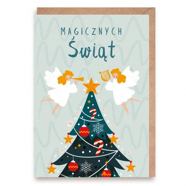 <img src='https://webimage.pl/pics/270/6/d5904119266270.jpg' style='height:440px' /> Kartka Bożonarodzeniowa Magicznych Świąt