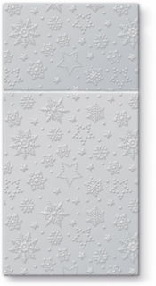 Serwetki Paw Pocket BN Inspiration Winter Flakes (silver) (SDP021108)