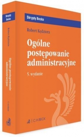 Ogólne postępowanie administracyjne Skrypty Becka - Robert Kędziora