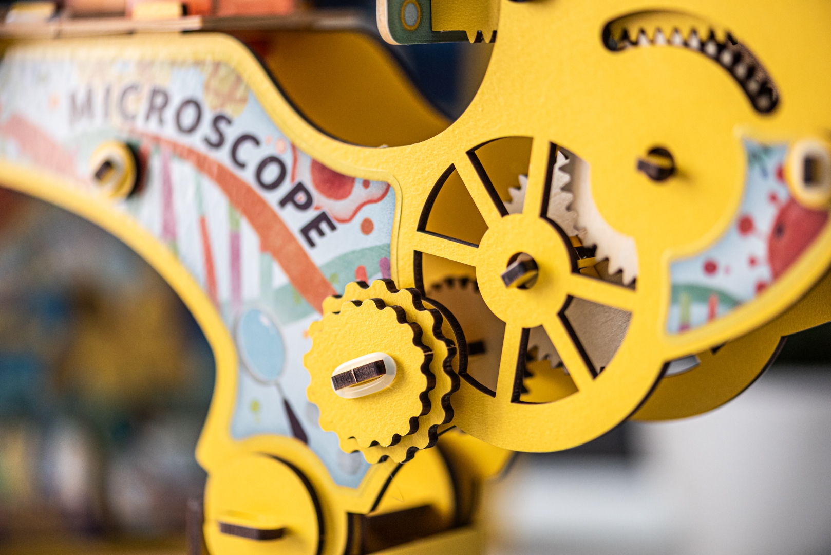 Puzzle 3D National Geographic - Mikroskop