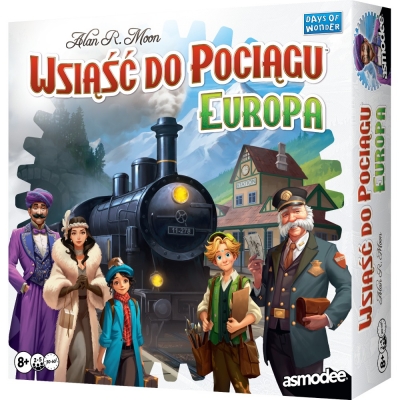 Gra Wsiąść do Pociągu Europa