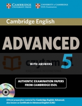 Cambridge English Advanced 5 Self-study Pack - Corporate Author Cambridge ESOL