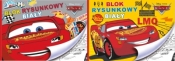 Blok rysunkowy A4/20K biały Cars
