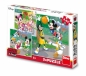 Puzzle 3x55 Myszka Miki Sportowcy