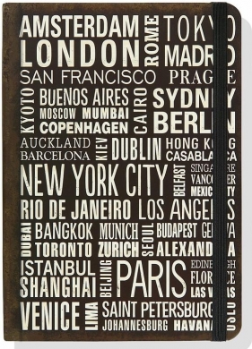Notatnik Peter Pauper Midi One Hundred Cities Journal - <br />