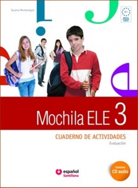 Mochila 3 ćwiczenia + CD audio + portfolio - Montemayor Susana