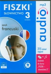 FISZKI Język francuski Słownictwo 3 CD mp3