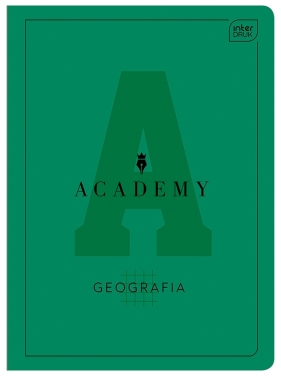 Zeszyt A5/60k kratka Academy Hybrid - Geografia