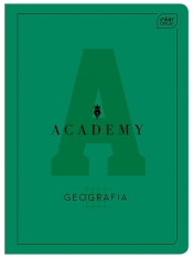 Zeszyt A5/60k kratka Academy Hybrid - Geografia