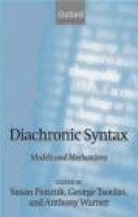 Diachronic Syntax S Pintzuk