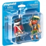 PLAYMOBIL Duo Pack Pirat i Żołnierz'Czerwonych k