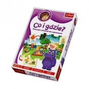 Co i gdzie? Edukacyjne układanki dla najmłodszych (01127)