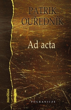 Ad acta - Ourednik Patrik