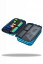 Coolpack, Piórnik potrójny z wyposażeniem Jumper 3 - Game Over Gradient Blue (F067008)
