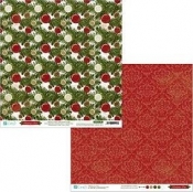 Papier dwustronny 30,5 x 30,5 cm - Christmas Time 02, 5 szt. (PYDU-011-P02)