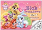 Blok rysunkowy biały A4 Palace Pets 20 kartek z pierwszą stroną do kolorowania