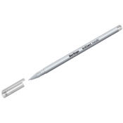 Długopis żelowy srebrny Brilliant Metallic (12szt)