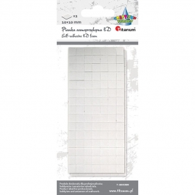 Pianka samoprzylepna 3D 10x10mm (307931)