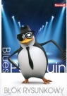 Blok rysunkowy A4/20K 10 szt. Penguin