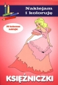 Księżniczki. Naklejam i koloruję - Anna Wiśniewska