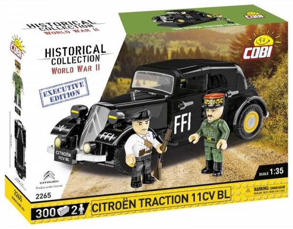 Klocki  Historical Collection Citroen Traction 11CVBL Executive Edition (2265)