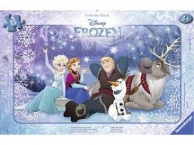 Puzzle 15 Frozen - Pod gwiazdami