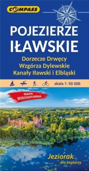 Mapa - Pojezierze Iławskie 1:50 000 - praca zbiorowa