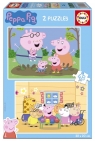  Puzzle 2x48el Świnka Peppa