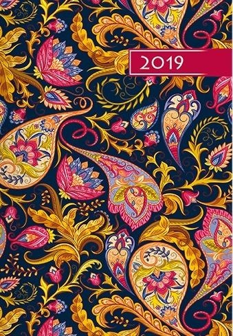 Kalendarz 2019 B6 Kolorowy ornament