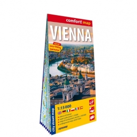 Wiedeń (Vienna) laminowany plan miasta 1:15 000