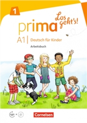 Prima - Los gehts! Deutsch fur Kinder Band 1 Arbeitsbuch mit Audio-CD und Stickerbogen - Luiza Kaczmarek Ciepielewska