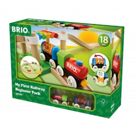 Brio World: Mój pierwszy pociąg - zestaw początkowy (63372700)