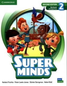Super Minds 2 Workbook with Digital Pack British English - Puchta Herbert, Lewis-Jones Peter, Gerngross GĂĽnter, Kidd Helen