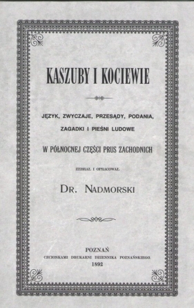 Kaszuby i Kociewie - Łęgowski Józef
