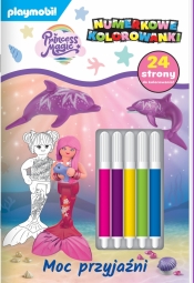 Playmobil Princess. Magic Numerkowe kolorowanki. Moc przyjaźni - Opracowanie zbiorowe