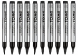 10x Marker permanentny Toma TO-090 - czarny (09032)
