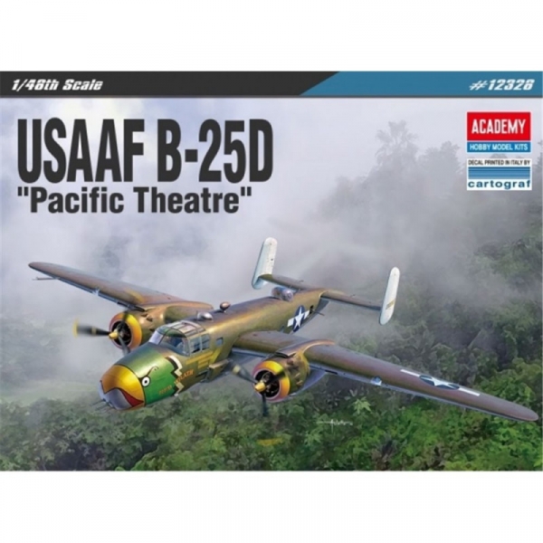 Model do sklejania USAAF B-25D Pacific Theatre (12328)