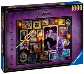 Ravensburger, Puzzle 1000: Disney Villainous. Urszula (15027)