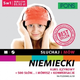 Słuchaj i mów niemiecki pakiet 5 A1/B1