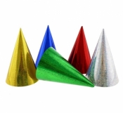 Czapeczki holograficzne 5szt