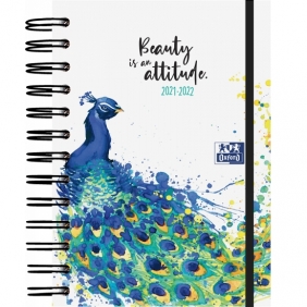 Kalendarz na spirali 2021/22 Oxford BTS Urban Jungle (400149329)